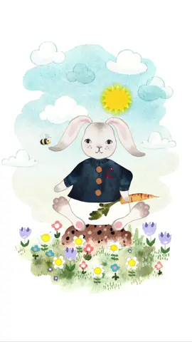 I'm enjoying the sunshine today with Beethoven the bee ☀️ - what's the weather like where you are?