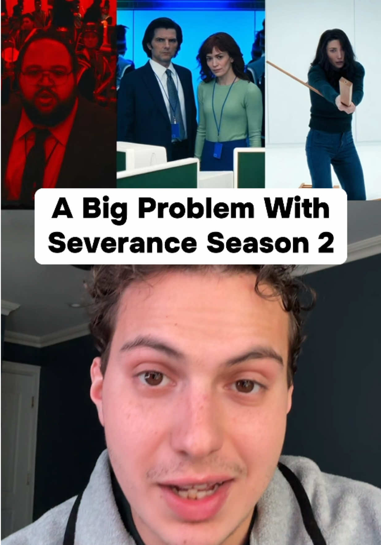 This kind of ruined Severance Season 2 for me 🤷🤷 #severance #severancetvshow #tvshow 