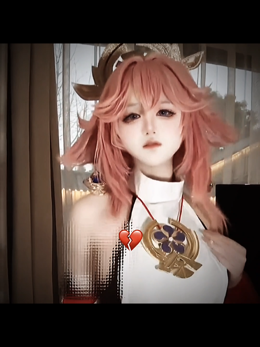 🩷🦊🩷 #CapCut #cosplay #cosplayer #yaemiko #yaemikogenshinimpact #cute 