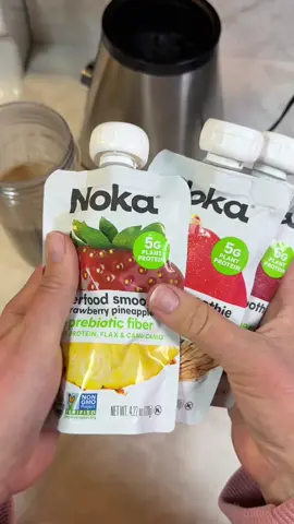These superfruit smoothie pouches taste incredible! 🤤 They’re organic AND there’s a $5 OFF coupon through 3/29/25! 🏃🏻‍♀️🍓🍌🥭🥥🫐 #creatorsearchinsights #SmoothieHack #EasyRecipes #HealthySnacks #OnTheGoSnacks #Superfood #LifeChanger #FoodTok #MorningRoutine #WellnessJourney #mealprep #tiktokmademebuyit  #TikTokShop #FoodieFinds #healthylifestyle #noka 