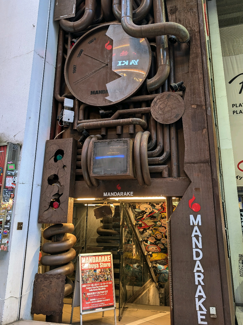 📍Mandarake Shibuya B2F Shibuya BEAM, 31-2 Udagawacho, Shibuya-ku, Tokyo 150-0042, Japan Mandarake in Shibuya is one of the most visually striking locations of the famous secondhand anime/manga store chain. Here’s what makes it special: 1. Cyberpunk Underground Vibe The store entrance is a long, neon-lit escalator that feels like descending into a secret anime lair. Inside, it has a dark, moody atmosphere with glowing red lights, giving it a cyberpunk aesthetic. 2. Specializes in Rare & Vintage Collectibles Compared to the bigger Mandarake in Akihabara, the Shibuya branch is more focused on rare, high-end, and collector’s items. You’ll find out-of-print manga, retro toys, vintage figurines, and old-school anime cels. 3. Hidden Gem for Otaku & Resellers Since it’s not as tourist-heavy as the Akihabara or Nakano branches, there’s a better chance to find rare items before they get snatched up. Some collectors and resellers specifically visit this branch for unique finds. 4. Great for Artbook & Doujinshi Lovers This location is known for having a good selection of art books, vintage anime magazines, and niche doujinshi that might be harder to find elsewhere. If you're into anime and gaming merch, it’s definitely worth visiting. Would you want to check it out while you’re in Tokyo? Save or send this to a friend that you want to go visit Japan with!  #japan #tokyo #asia #backpacking #reels #fyp #anime #manga #japanese #travel #asiatravel #Mandarake #MandarakeShibuya #AnimeMerch #OtakuLife #AnimeCollectibles #MangaLover #WeebLife #AnimeFigures #Shibuya #TokyoJapan #TokyoTravel #ShibuyaShopping #JapanTravel #CyberpunkVibes #RetroAnime #VintageManga #AnimeStore #HiddenGem #RareFinds