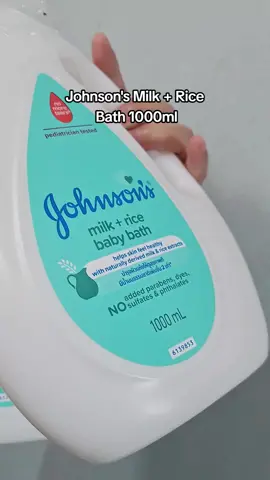 Johnson's Milk + Rice Bath 1000ml