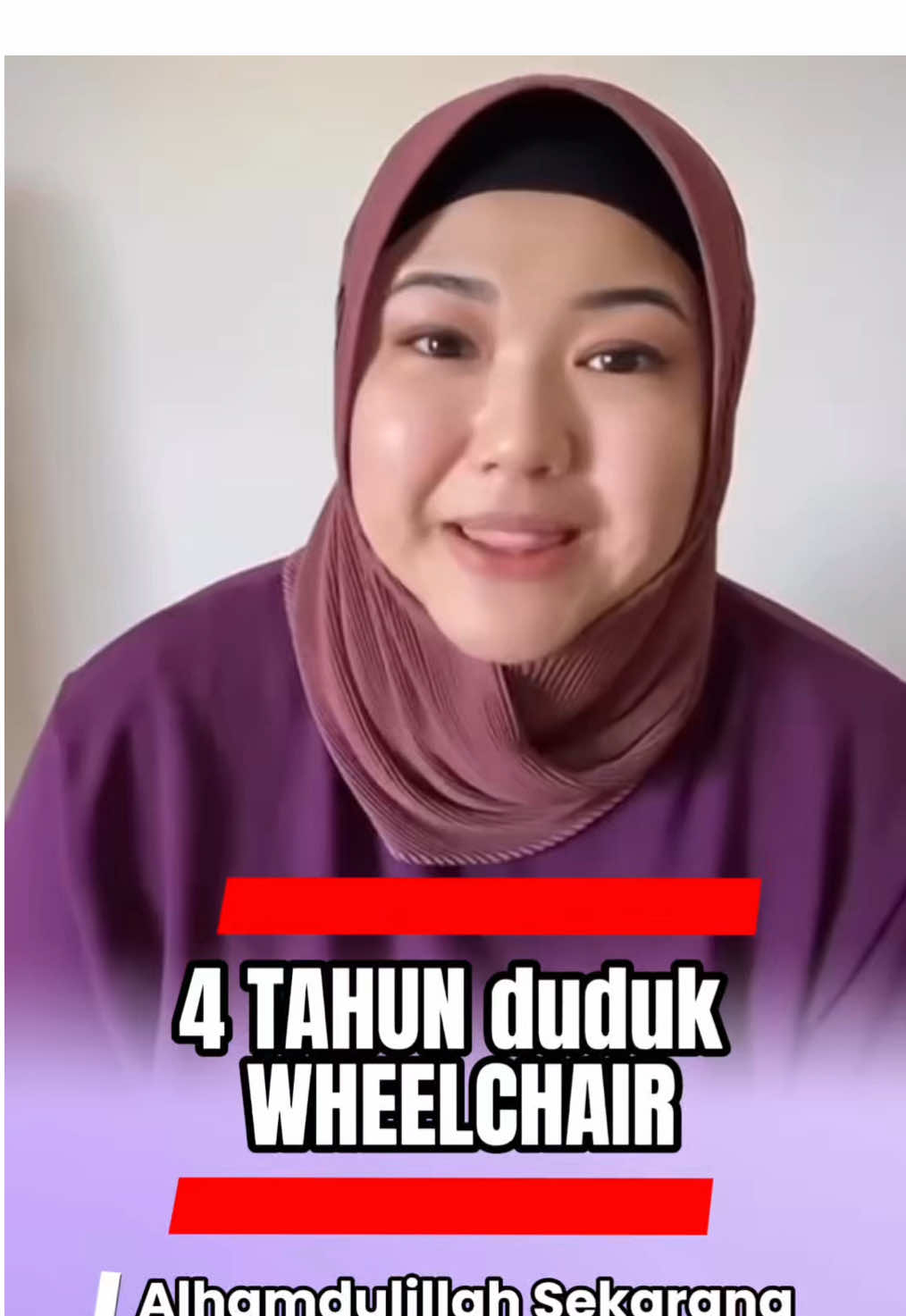 Selepas 5 hari pakai aulora dah boleh berjalan Sebelum ni 4 Tahun duduk wheelchair akibat kecelaruan hormon Nak saya bantu - DM 📲 010.837-1379 #kakilemah #ototlemah #bedridden #pregnancycomplications #aulorapantswithkodenshi #aulora #auloraseries #beinternational #aulorasemenyih #auloralenggeng #aulorakajang #aulorabukitjalil #auloracheras 