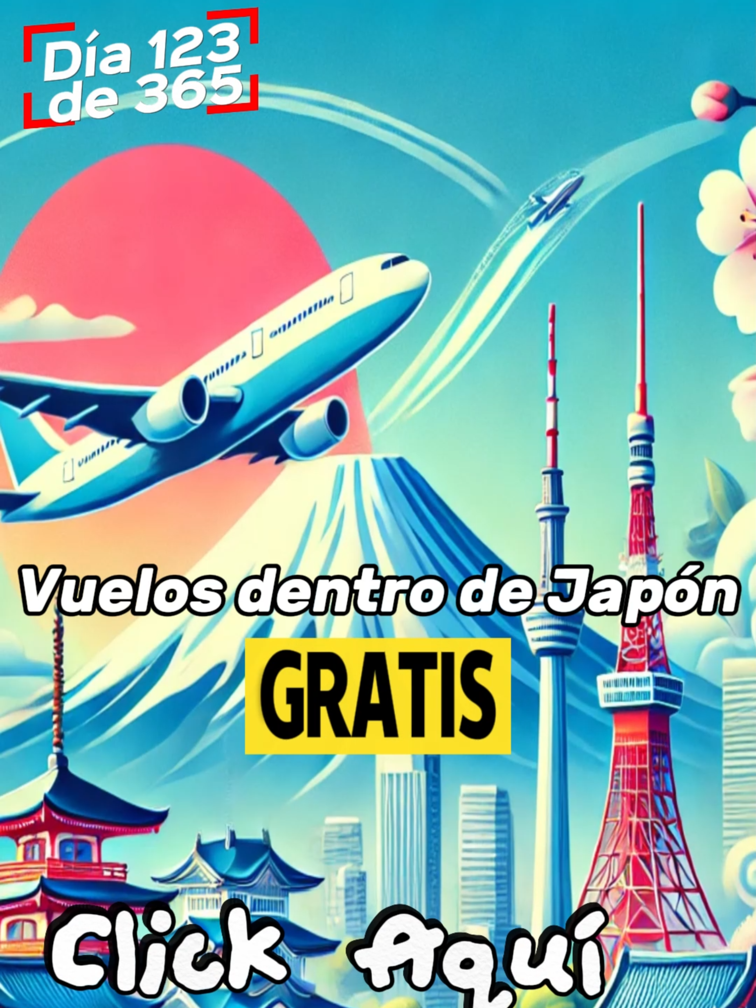 ¡Vuelos GRATIS en Japón! [Día 123 de 365] #foruyou #foryoupage❤️❤️ #minivlog #fyp #Vlog #storytime #omg #wtf #otaku #japan
