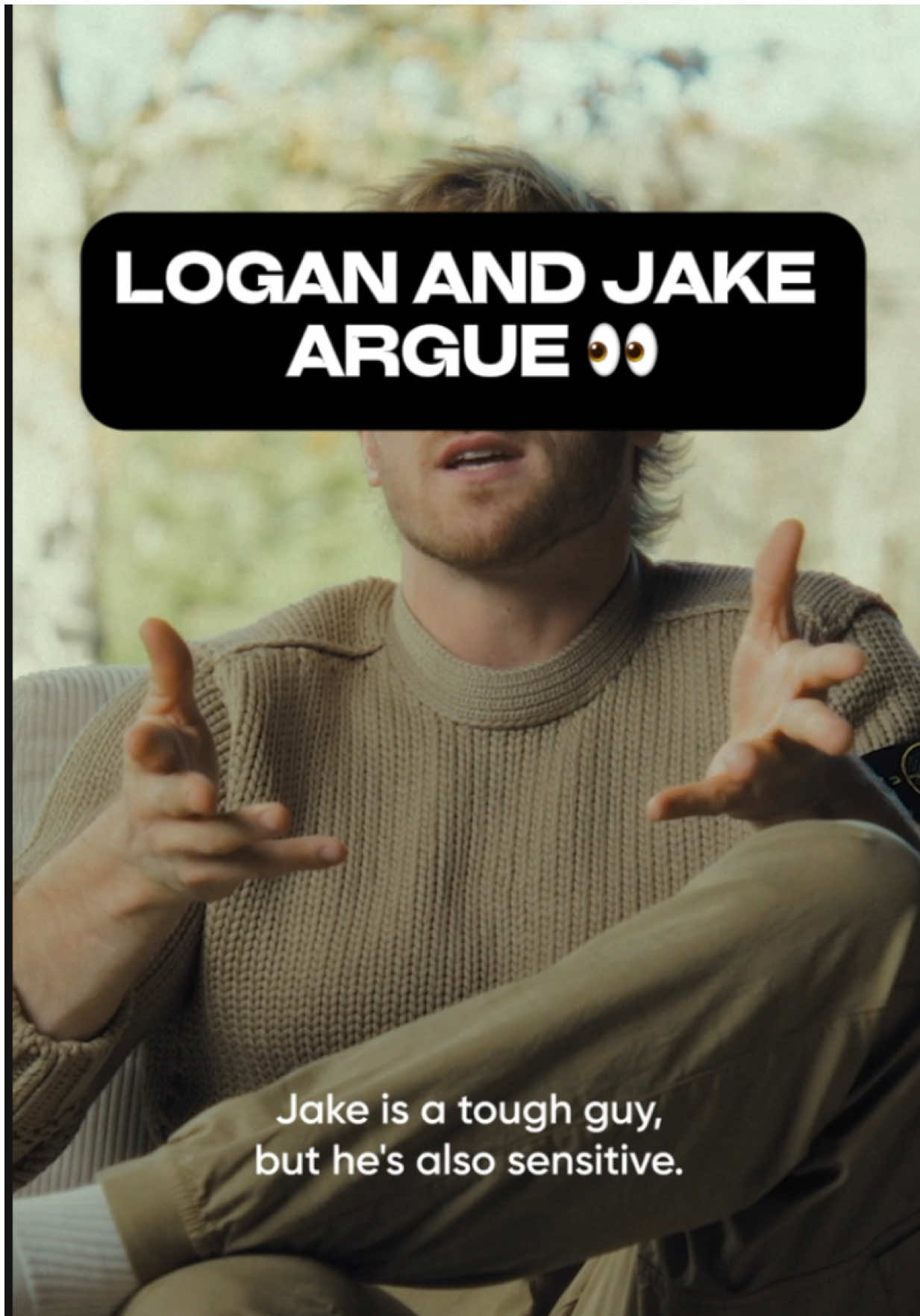 @Jake Paul doesn’t like how @Logan Paul treats him 👀 #drinkprime #Prime #hydration #paulamerican #loganpaul #jakepaul #ninaagdal #juttaleerdam #pamstepnick #gregpaul #viral #family #series #trailer 