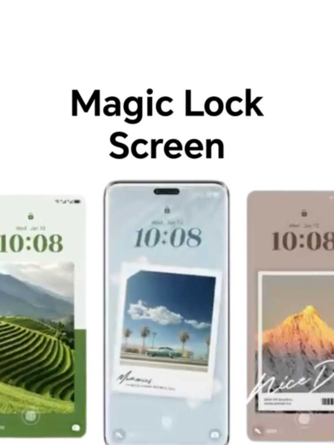 ¡Dale una probadita de magia a tu HONOR! ✨ Desbloquea un mundo de personalización con Magic Lock Screen. ¡Tu celular, tu estilo! 🤳😎 #HONORColombia #MagicLockScreen #Personalización #PantallaDeBloqueo 
