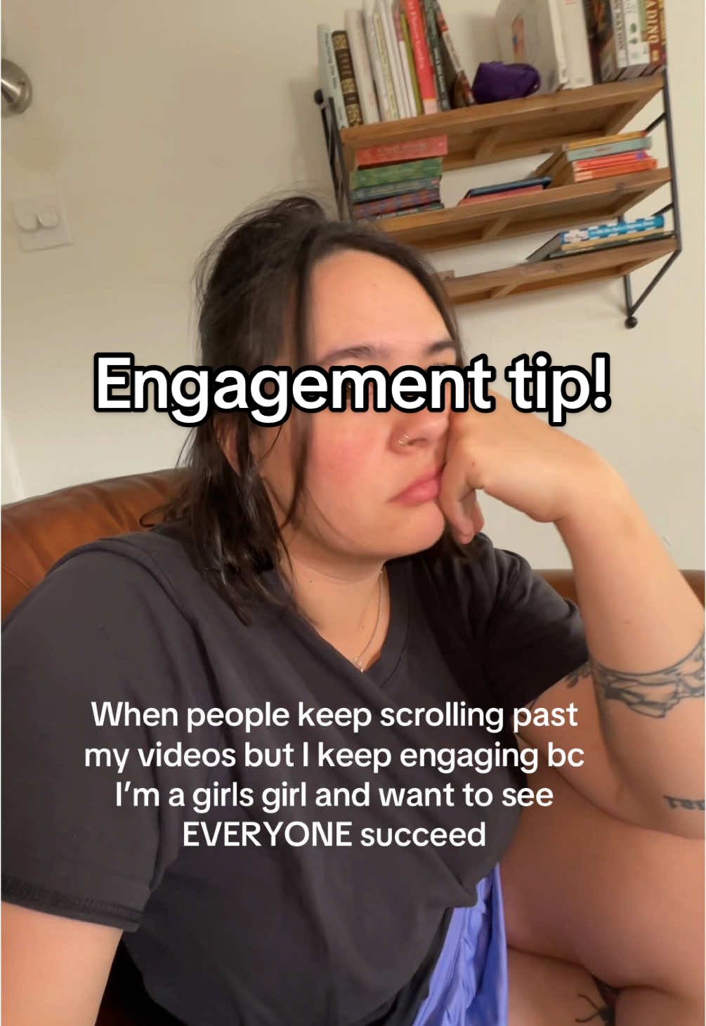 The biggest tip I see people sharing is to be genuine in your engagement. Engagement helps everyone! Your engagement shows you want to be apart of the community. That you’re in it for the long haul. If you want to grow on this platform, you need to contribute not just suck from everyone else. Be here with me! 😙 #contentcreator #contentcreation #tiktokshopaffiliate #tiktokshopaffiliates #bottomup #supportingfriends #supportingeachother 