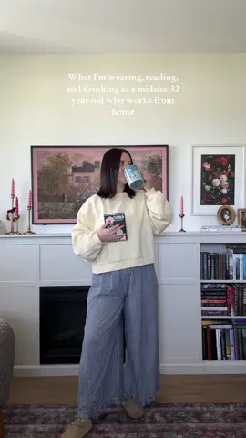 3.28.25 dob of the day 📖 and a cozy outfit for the first time getting fully ready since getting my wisdom teeth out last week #OOTD #doboftheday #midsize #cozyoutfit #casualoutfit #gap #sønderhaus  