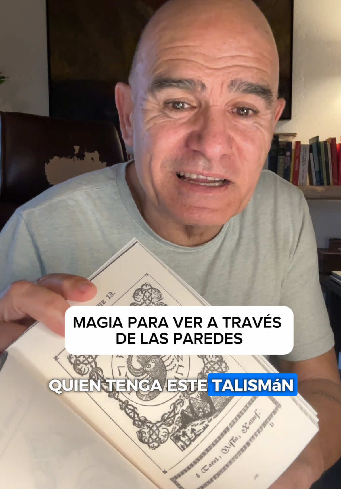 Palabras Mágicas para ver a través de las paredes. #magia #librodemagia #BookTok #libro #historia #ritual #talisman #rituales 