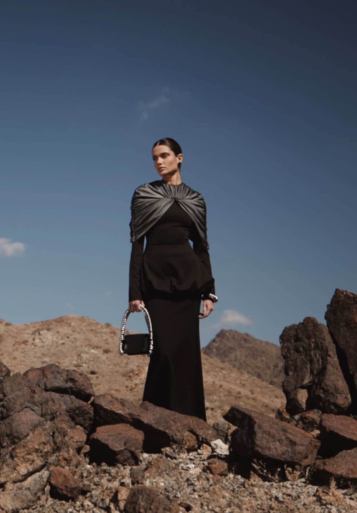 A sacred armor of essence, unveiled through the sculptural elegance of draping. Each fold, each contour, thoughtfully crafted —bold yet graceful, powerful yet natural #CHATSbyCDAM #CDAM