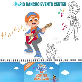 Blippi is live with his Join the Band Tour this SUNDAY March 30th at 2 PM at the Rio Rancho Events Center! The countdown to fun is on!  #liveatrrec #Blippi #NEWMEXICO #familytime