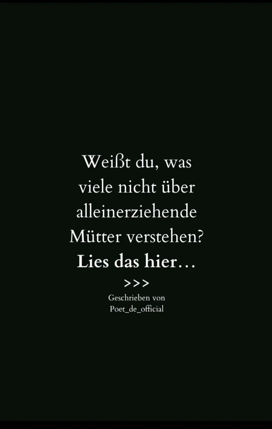 #alleinerziehend#Mutter