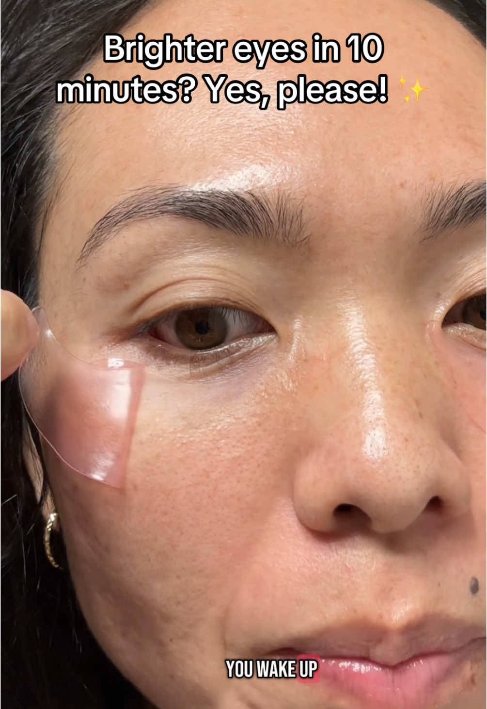 Instant glow and hydration for tired eyes in 10 minutes! 💧✨ @COSRX US #cosrxusa #cosrxeyepatch #eyepatches #eyecare #koreanskincare #skincare #tiktokshopspringsale #tiktokshopspringglowup #tiktokshopcreatorpicks  #resultsmayvary 