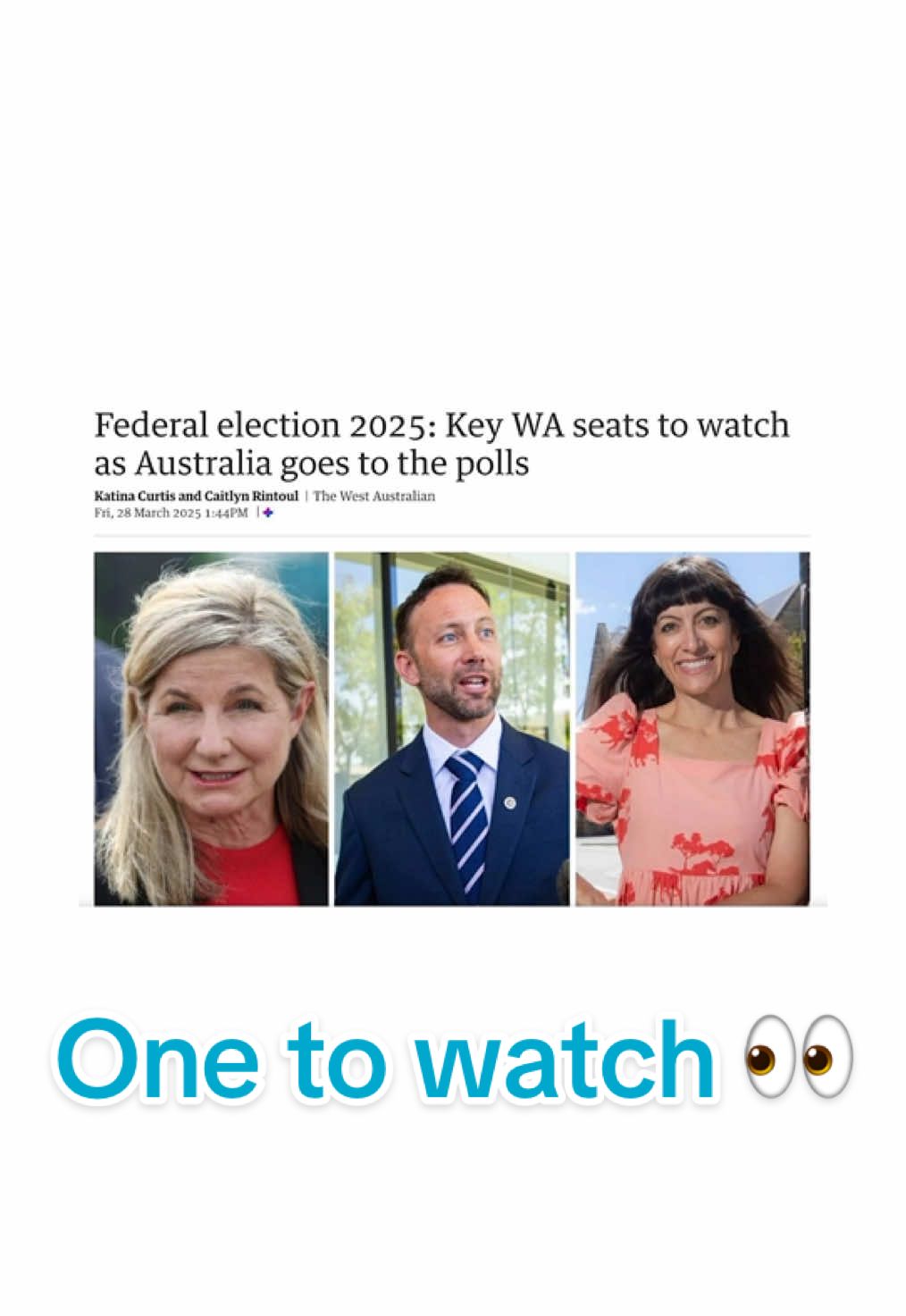“Really quite incredible” - The ABC