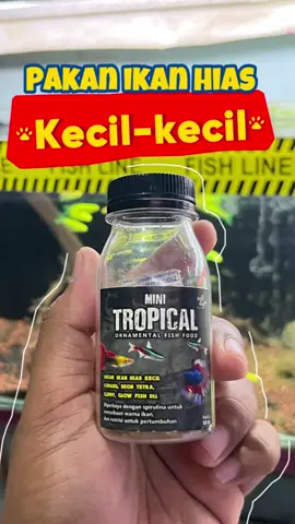 Sekarang gak perlu ribet lagi untuk ngasih makanan ikan hias yang masih kecil karena sudah ada pelet khusus ikan hias kecil ini. #pakanikanhias #ikanhiaskecil #ikanhias #perawatanikanhias #ikanhiascakokek 