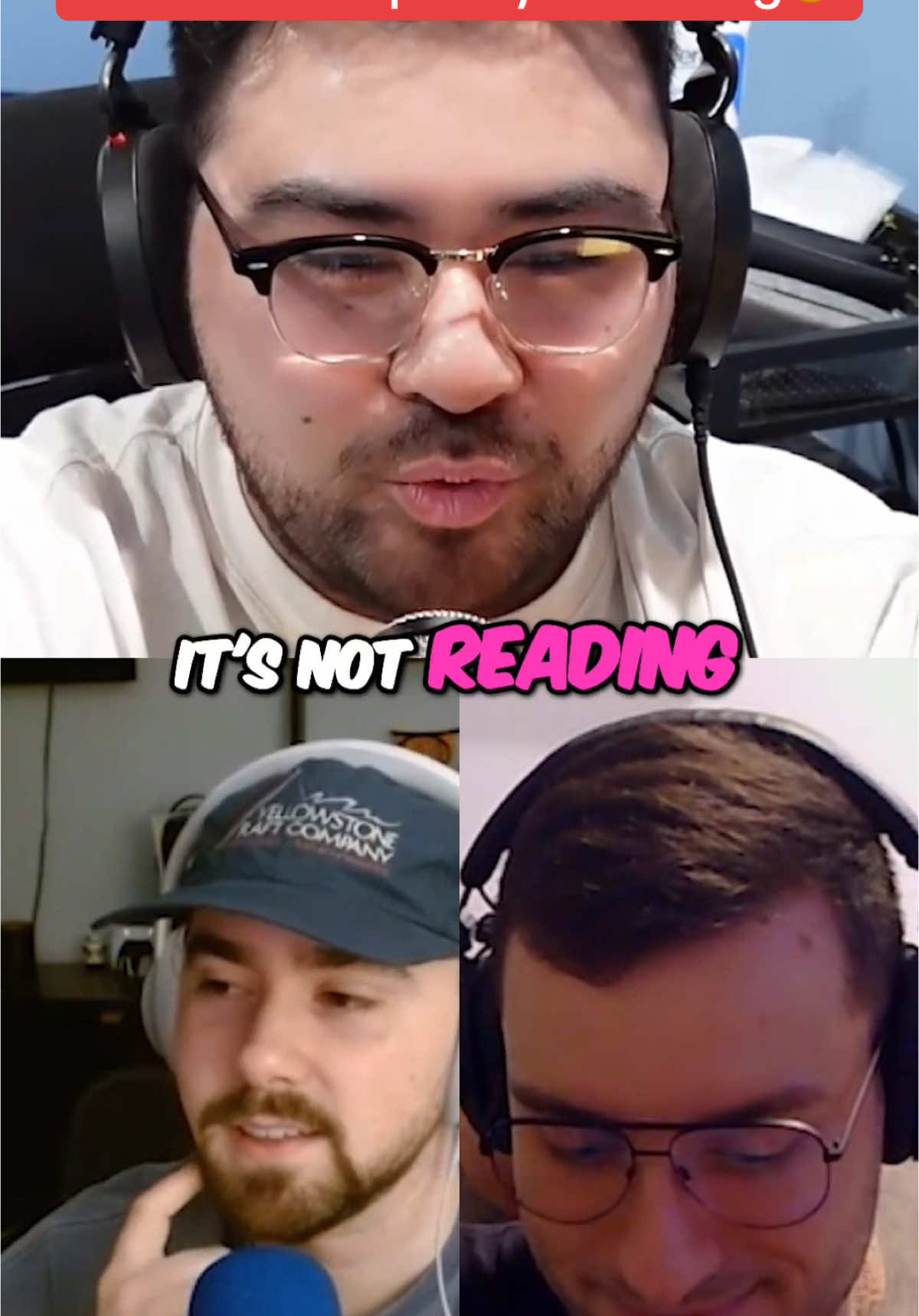 This guy thinks he’s a bookworm lmaoooo #creatorsearchinsights #podcast #podcastsoftiktok #podcastclips #onlinepodcast #youtubepodcast #comedypodcast #jokes #fyp #trending #explore #clips #BookTok #foodtiktok