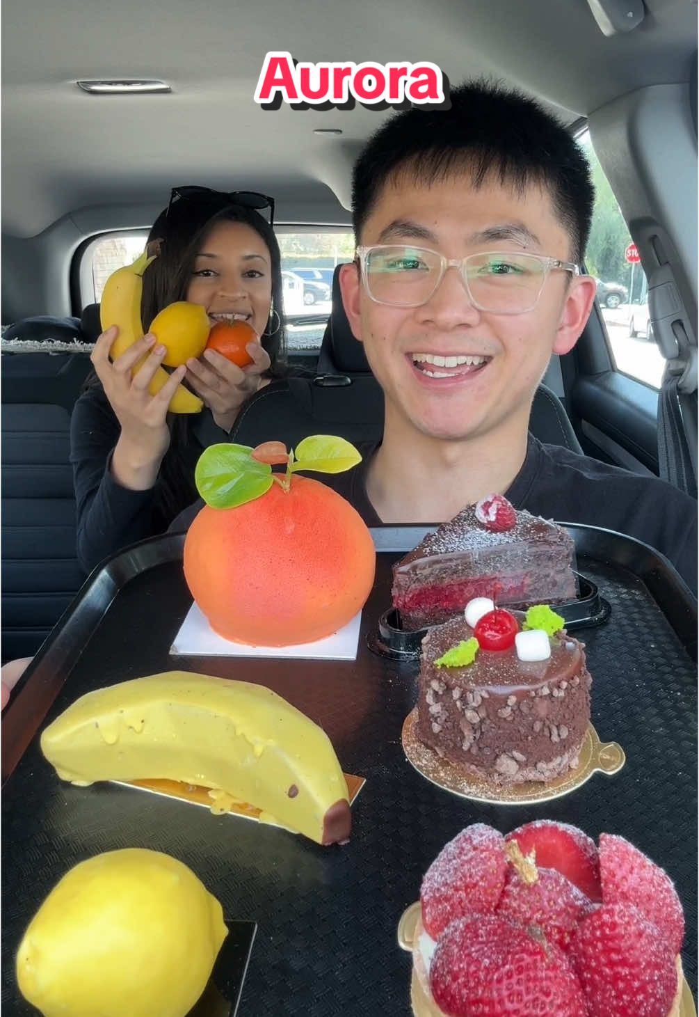 Trying the BEST Pastries in LA with @Sophie Saldana 🔥 Location: Aurora - 211 S La Brea Ave Los Angeles, CA 90036 📍 Shoutout to @janemukbangs 😚 for the recommendation 🍊 #food #Foodie #foodreview #dessert #cake #mukbang #asmr #tastetest #fyp #pastries #aurora #losangeles #eating 