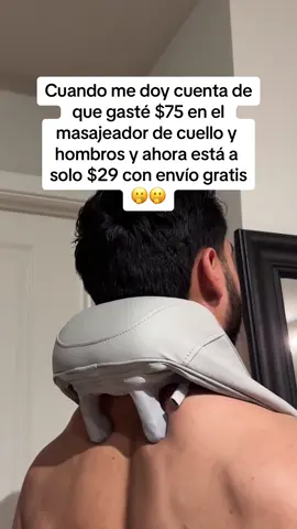 Loco!! #tiktokshop #ttshop #masajedeep #masajeador #massager #dolordeespalda #dolordeCuello #tiktokmassager #backpain #neckpain #neckmassager #shoulderpain 