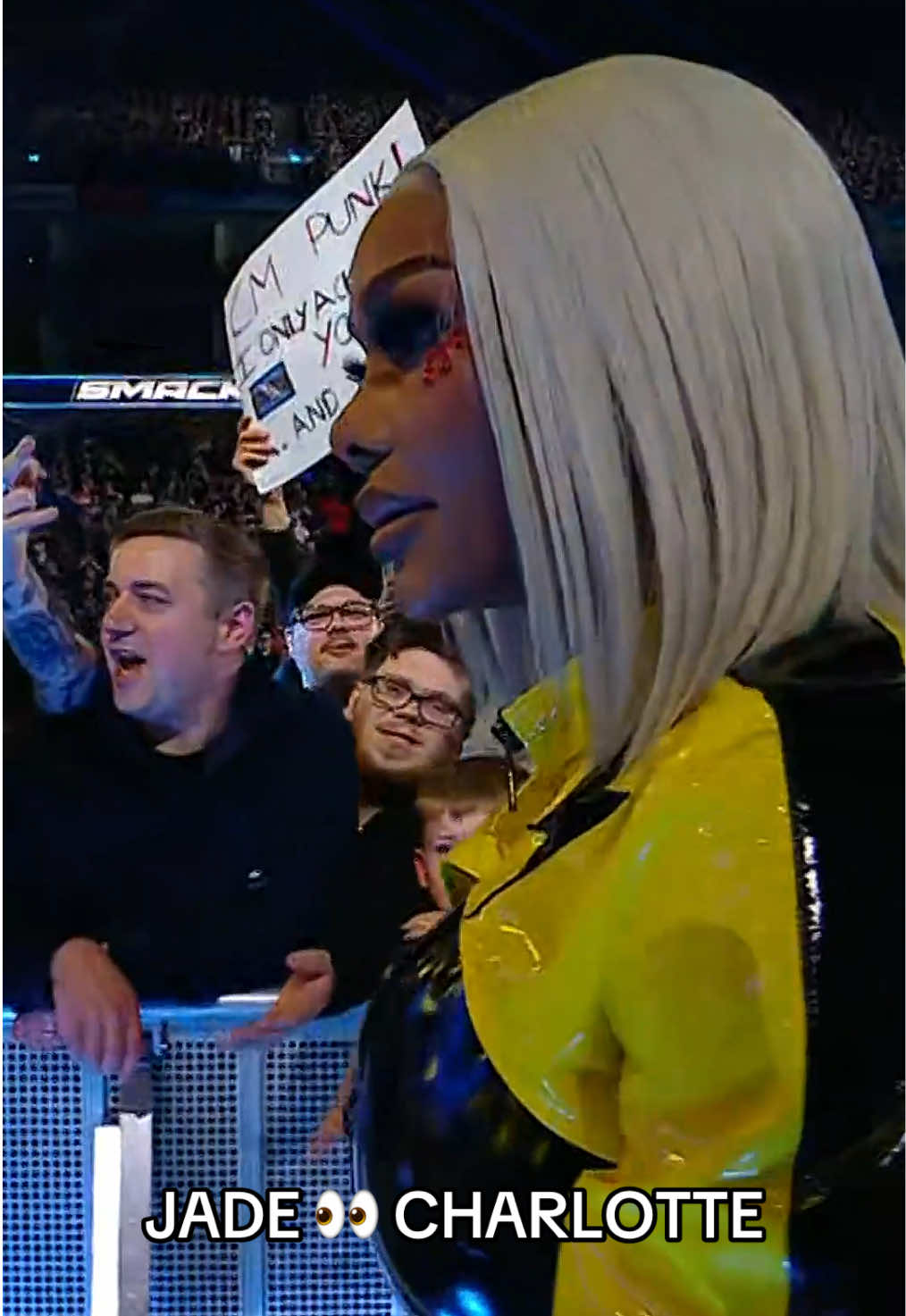 Is there a storm in the forecast? ⛈️ #WWE #JadeCargill #CharlotteFlair