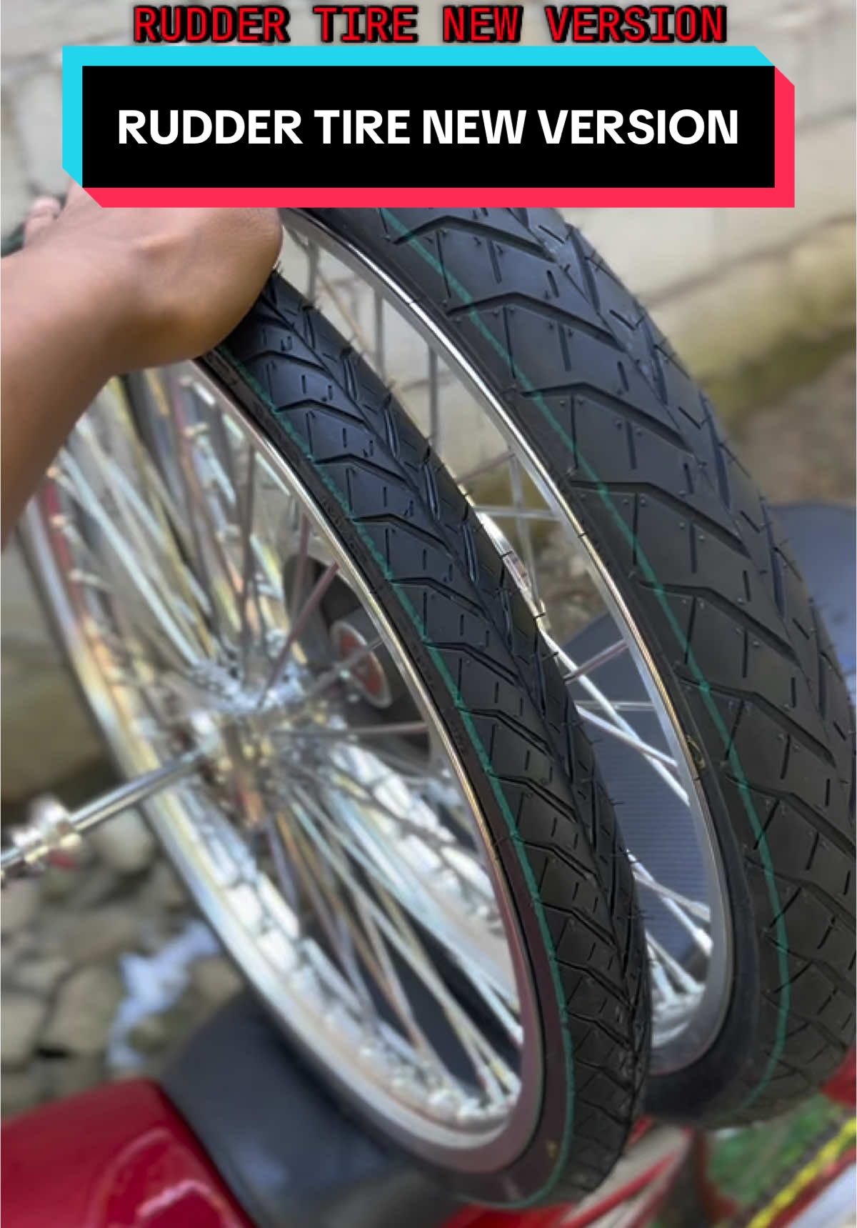 Mga boss nag restock na naman yung new version nitong rudder tire mag order na kayu bago pa kayu ma ubusan✅ #ruddertirenewversion #ruddertire #ruddermotorcycletire #tire #motorcycletire #ruddertireby17 #ruddertire45x90x17 #ruddertire60x80x17 #motorcycleaccessories #motopassion #motoparts #fy #foryoupage #foryou #fyp 