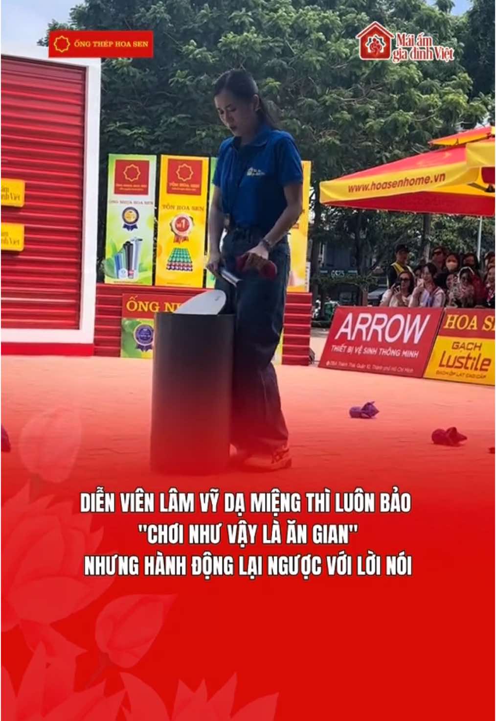 Diễn viên @Lâm Vỹ Dạ miệng luôn bảo 