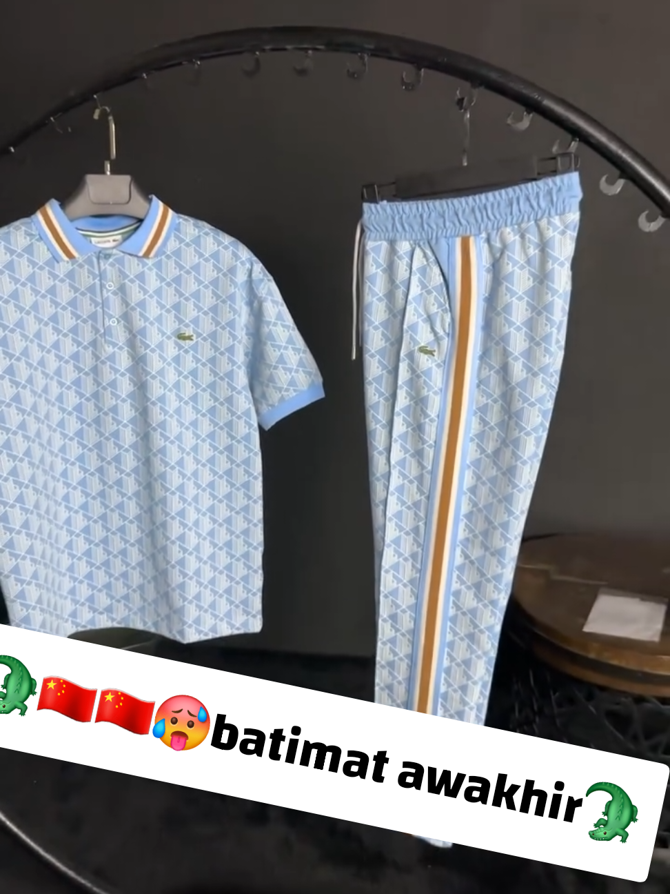 🐊Awakhir batimat lacoste🐊 super good lachine taille s-m-l-xl-xxl  Livraison dispo 58wilaya  commande sur instagram yaseen.lux #ensomble🐊🐊🇨🇵🇨🇵🇨🇵🔥🔥 #algeria #ensomble🐊🐊🇨🇵🇨🇵🇨🇵🔥🔥 #awakhir_lacoste🐊w_larini😍 #awakhir_lacoste🐊🐊w_larini😍awakhir_ #croco #ماله_حل_الشعب_الصيني😂😂 #fyp #foryouu 