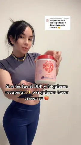 Replying to @Berebatiz05 #peachperfect #creatine #bbl ✨ recupera tu bbl o aumenta tu 🍑