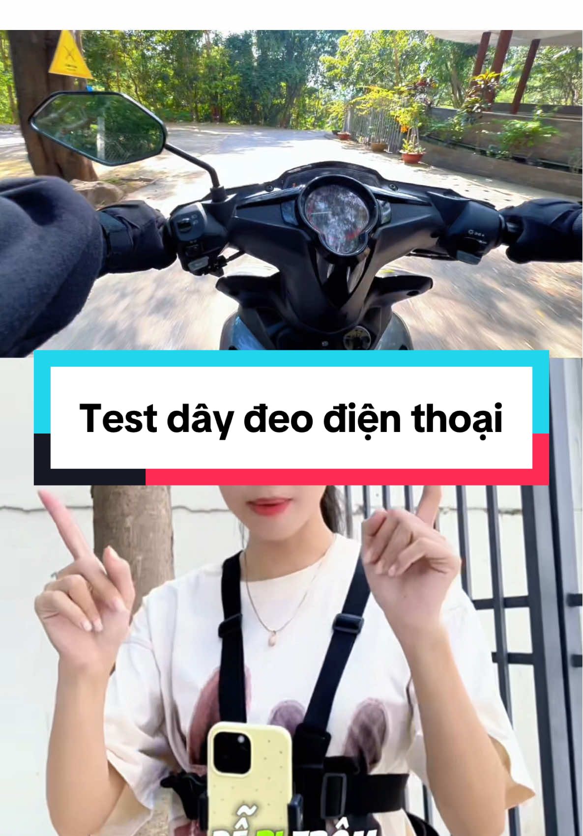 Trả lời @Nghĩa Nhận chỉnh sửa hình ảnh  Clip test dây đeo này hơi dài nhưng đầy đủ nhé mọi người 🥰🥰. Dây đeo cố định góc quay dọc và ngang 🔥 #daydeodienthoai #daydeodienthoaitruocnguc #camerahanhtrinh #shopphuot167 