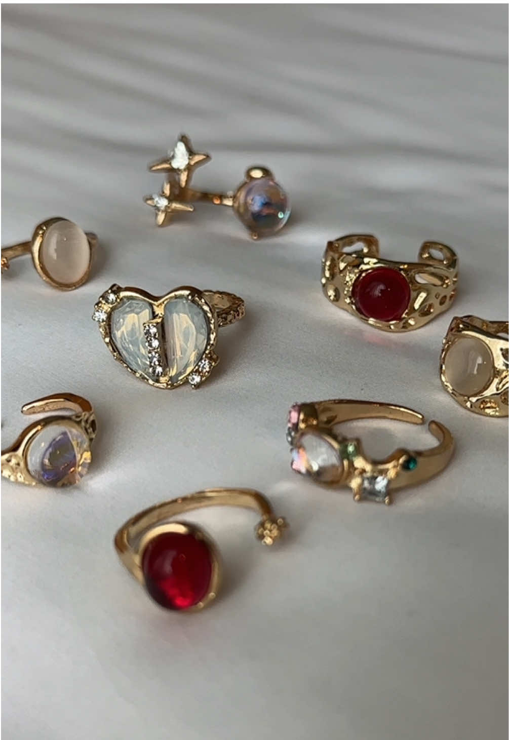 i love love love ring set like this sebab mudah boleh tukar everyday and look at the design?? so pretty la semua 😍 #rings #ringset #setcincin #cincinmurah #cincincantik #cincinbatu #cincinwanita #fyp 
