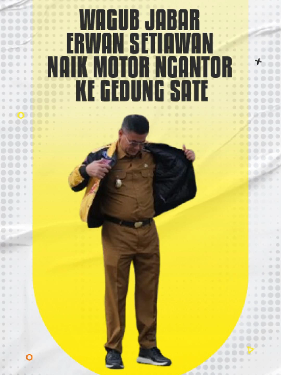 WAGUB JABAR ERWAN SETIAWAN NAIK MOTOR NGANTOR KE GEDUNG SATE #partaigolkar #golkarpedia #bahlillahadalia #golkarindonesia #erwansetiawan #jabar 