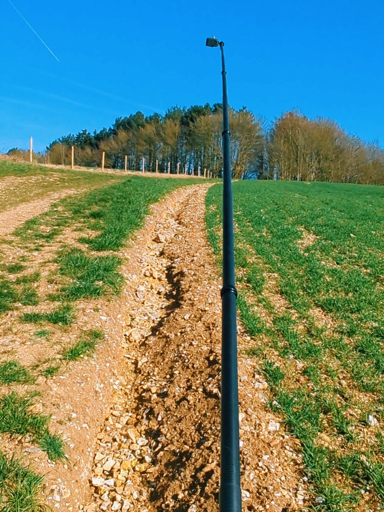 Getting a drone-like shot with my GoPro Hero 13 Black using a 3m long extension pole from Temu... #gopro #goprohero13 #actioncamera #slowmotion #drone #boom #camera #temu @GoPro @goprouk 