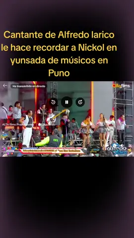 #Puno #cantante #alfredolaricoysusensacionjuvenil  #soloparati 