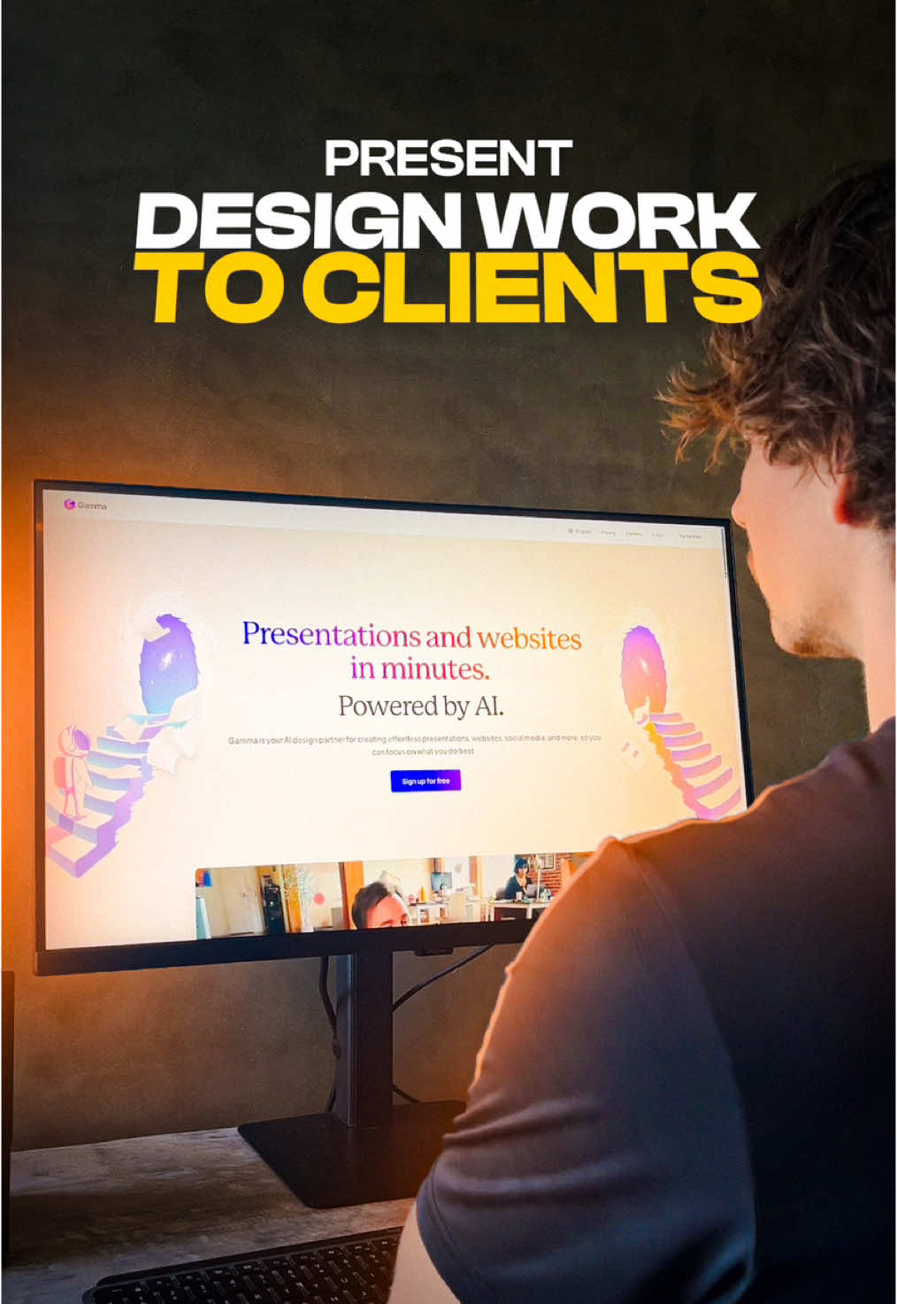 How to present design works, and impress your clients 🤩 #designer #webdesigner #figma #ui #design 