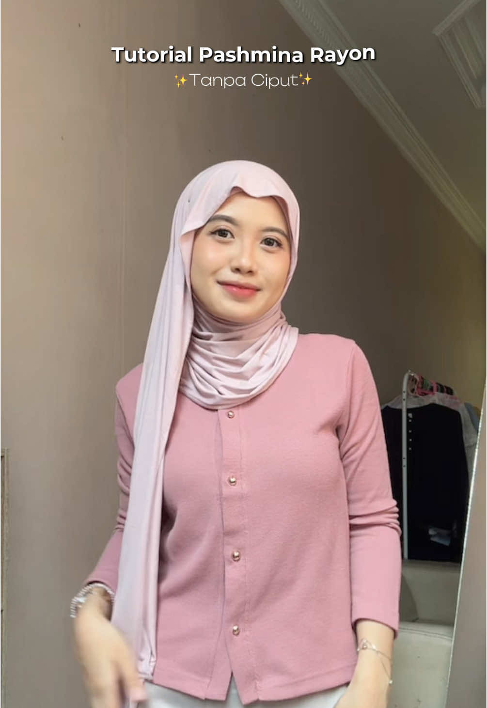 Replying to @Tia N F tutorial hijab lagiii! kali ini aku bikin tutorial pashmina buat yg belum terbiasa pake ciput tapi looknya tetep cantik dan rapi💖👏🏻 spill here: • cardigan ->@anesyaaa  #tutorialhijab #hijabtutorial #tutorialpashmina #pashmina #hijabstyle #pashminakaos 