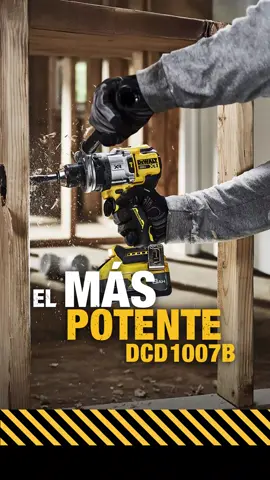 ¡Nuestro Taladro Percutor de 20V MAX* más potente! Equipado con el Sistema Anti-Rotación Perform&Protect™, transmisión de alto rendimiento con 3 velocidades mecánicas y un mandril de sujeción firme hecho de metal nitrocarburado, el Taladro Percutor 1/2