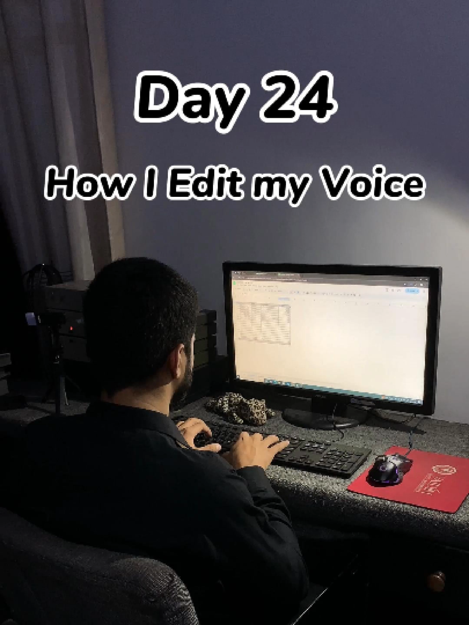 Day 24 of @zlothesofficial Today's Topic: How I edit my voice. Adobe Podcast Enhance: https://podcast.adobe.com/enhance #businesschallenges #haroonkamal #businessblog #businessideas #howtostartbusiness