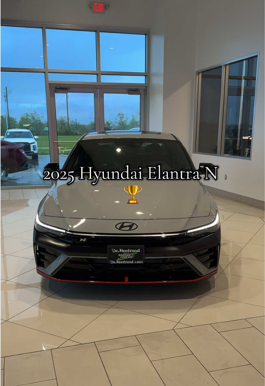 Brand new 2025 Elantra N 🤯🏆 Thoughts ??  #hyundai #2025 #newcar #elantra 