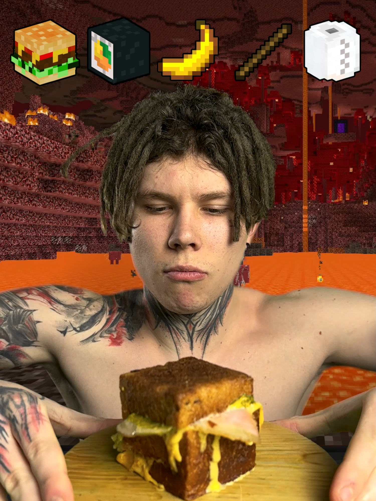 Super Hot food Minecraft ⛏️