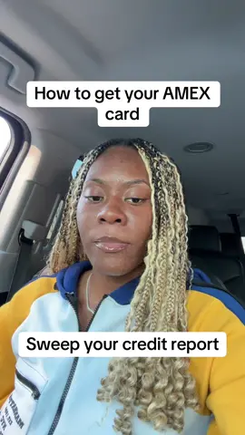 Amex pull from Experian and sometimes Equifax !! Do a sweep and see results!! Thank me later 💯💕😊 #smallbusinessowner #fypシ゚viral #collections #fyp #blackgirltiktokers🤎 #creditrepair #greenscreen 