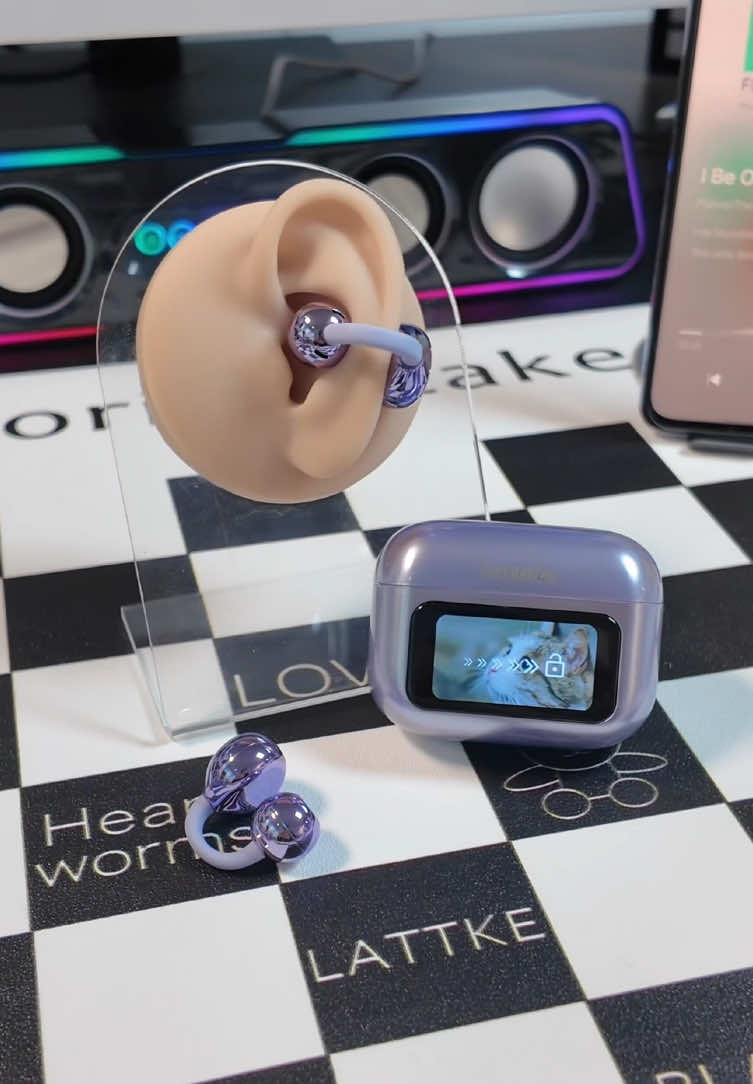 💕💕 🚨🚨 HYUNDAI M100 Clip On Ear Headphones with Audio-visual future Touch Screen~~💕💕 #hyundai #headphones #headphone #earbud #earbuds #earbudswireless #tiktokshop #fyp #buyit #BrilhaSemMedoEstácio 