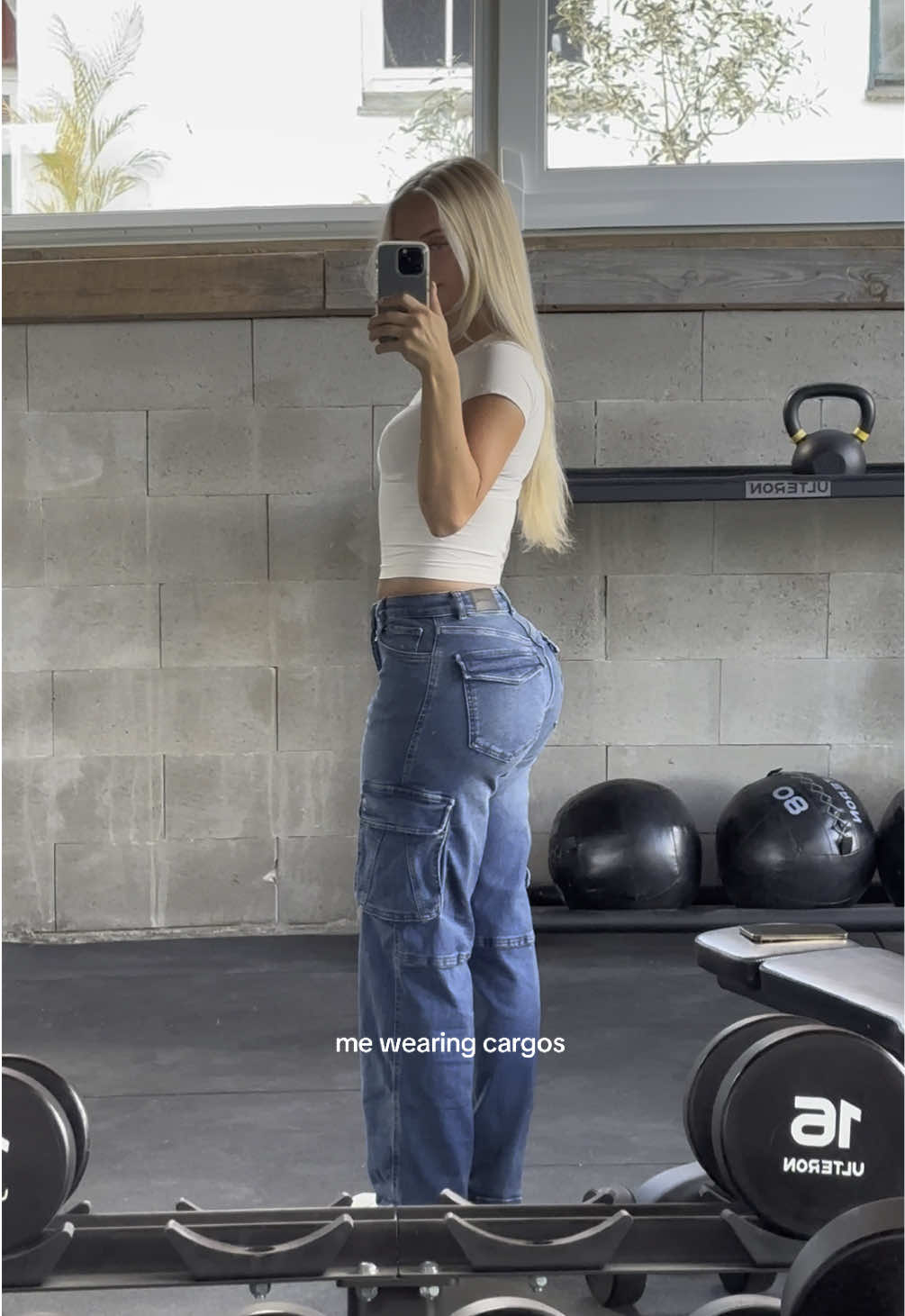 Cargos from the BEST @FITJEANS 👖  #glutesworkout #glutes #GymTok #gymmotivation 