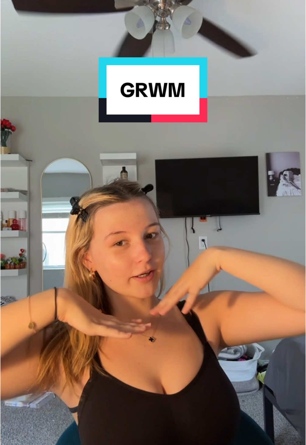 GRWM#fypシ #goviral #grwm #blonde #blowup 