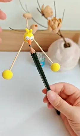 Part 140 | Let's make a Cute Balancing Bird with clay and toothpicks #CreativeKids #ArtForKids #CraftyKids #DIYKids #DIY #ArtsAndCrafts #creativehobbies 