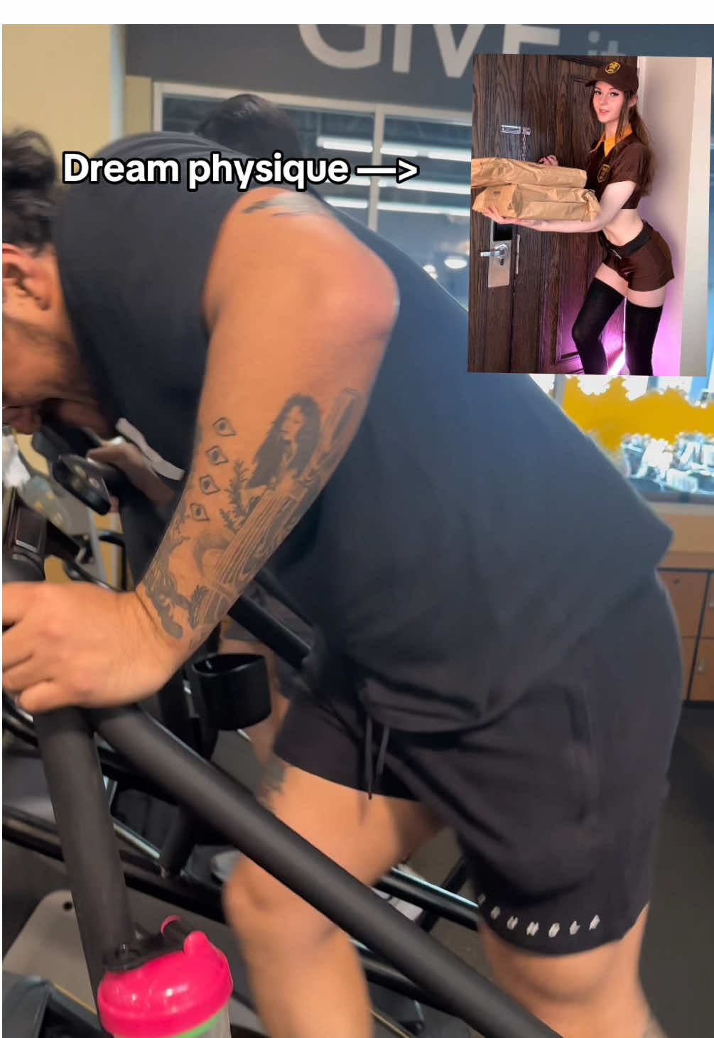 Never give up on your dreams #gym #dreamphysique #motivation #femboy #Fitness 