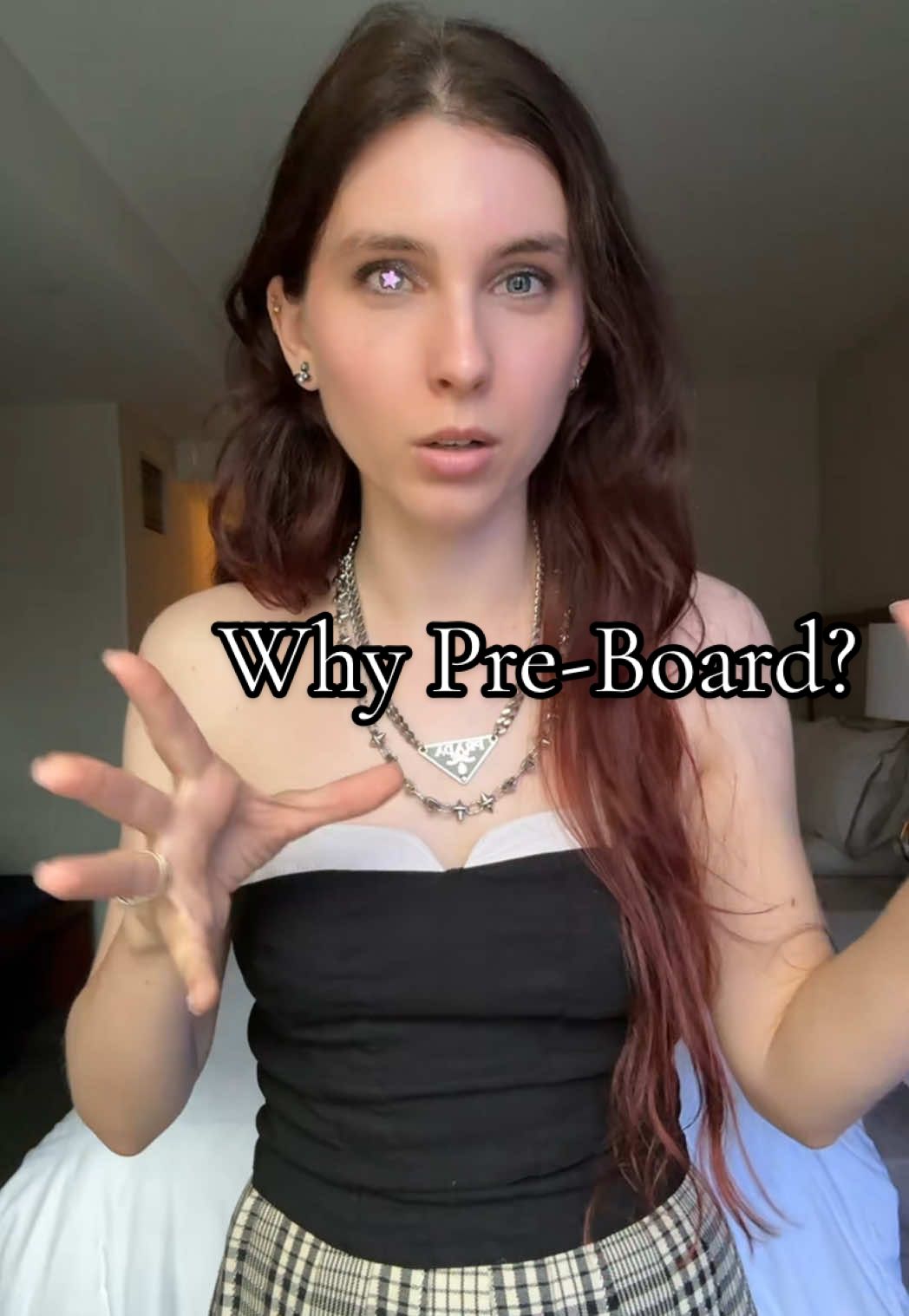 Replying to @Ricky k I can walk, so why pre-board?  . #disabilityawareness #oneeye #flying #traveltips 