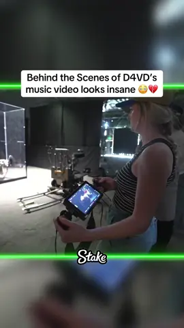 Behind the Scenes of D4VD’s music video looks insane 😳💔 #jasontheween #jason #d4vd #pokimane #fyp #music #musicvideo jasontheween and pokimane in D4VD’s music video 