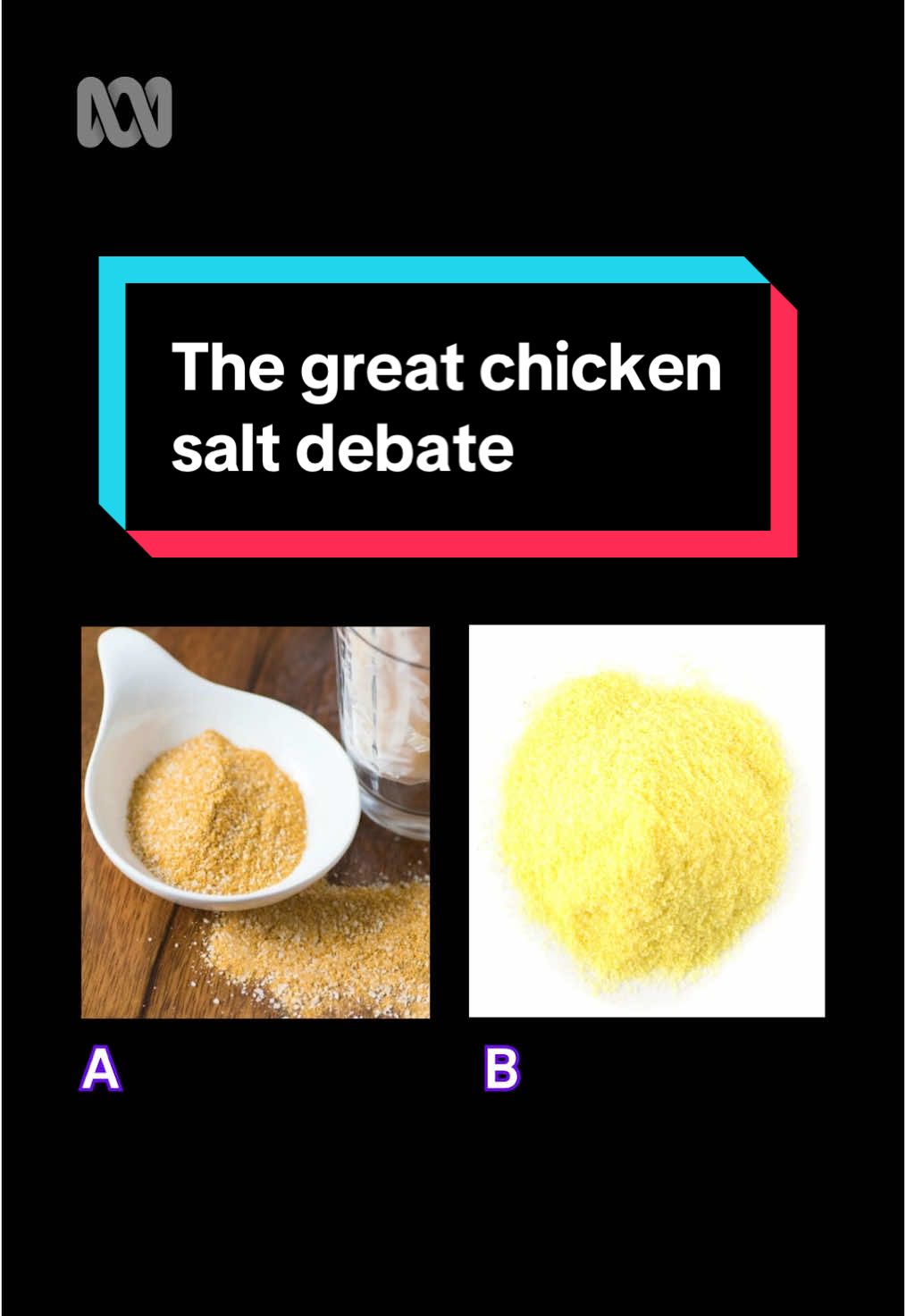 Do you prefer fluro chicken salt or the “original” kind? 🎤@Lena #chickensalt #chips #salt #chippy #australia 
