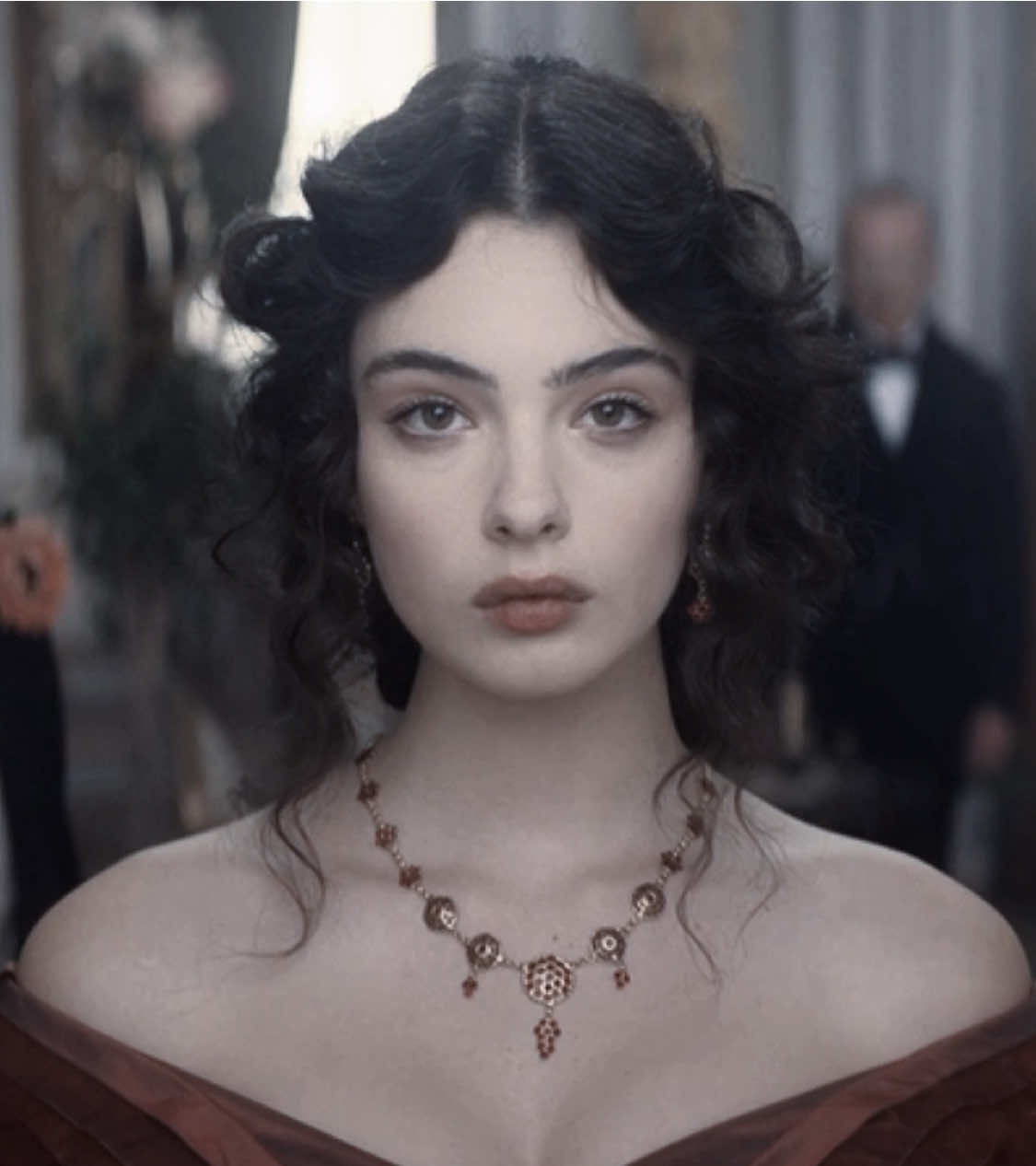 her breathtaking beauty - #devacassel #devacasseledit #beauty #theleopard #fyp #netflixseries #italian #ilgattopardo #model #aestheticedits #viral #xybca  | Deva Cassel in The Leopard (2025)