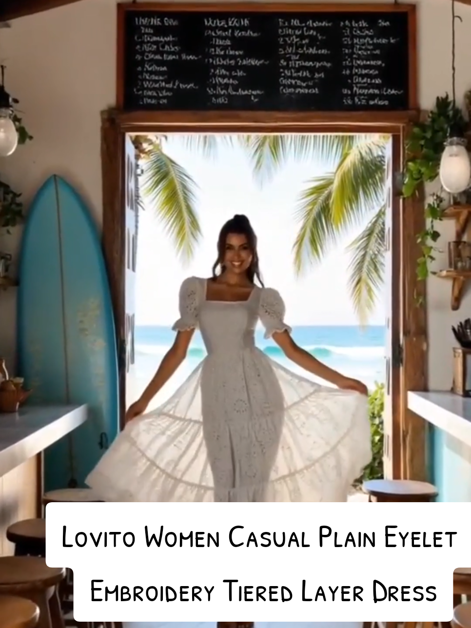 Lovito Women Casual Plain Eyelet Embroidery Tiered Layer Dress LBL08266 #womensfashion #casualdress #eyeletdress #embroiderydress #tiereddress #summerstyle #springfashion #fashiontrends #OOTD #lotd #fashionaddict #dressoftheday #fashionblogger #fashionista #styleblogger #instafashion #wiwt #whatiwore #outfitinspo #dressgoals #dresslover #dressoftheweek #dressofthemoment #dressoftheyear #dressofalltime #summerdress #hopper #hopperhq #ecommerce #onlineshopping #creatorsearchinsights #fyp #foryou #foryoupage #trending #viral #followme #tiktok #Love #xyzbca 