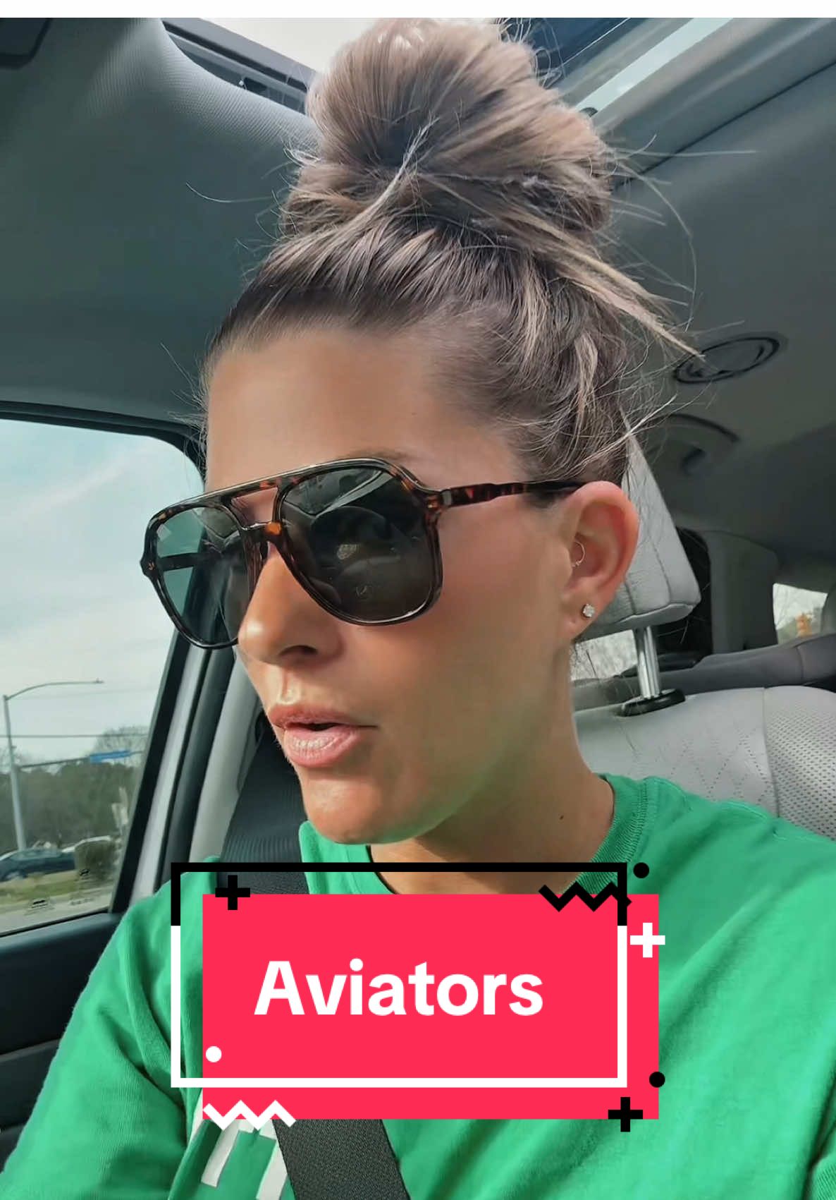 Nothing like a good pair of Aviators  on sale AND free shipping!! 🤌🏼  #sunglasses #aviators #tiktokshop 